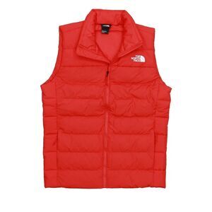 The North Face Aconcagua 3 Men's Down Vest Red NWT SZ L